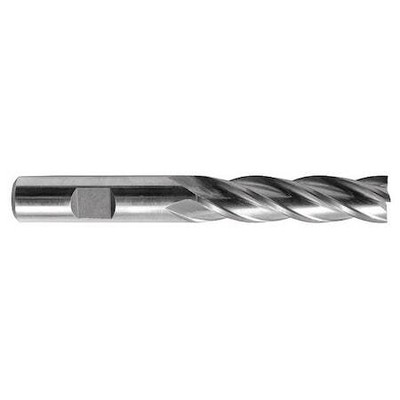 MELIN TOOL CO CC-3232-E-TICN Hss General Purpose End Mill Sq 1''X6, Overall