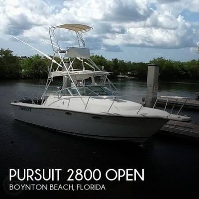 1990 Pursuit 2800 Open Used