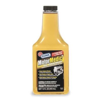 Motor Medic M1815 Oil Additive,14 Oz. Size,Yellow