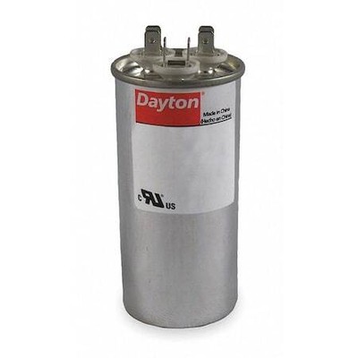 Dayton 2Mej5 Motor Dual Run Cap,35/5 Mfd,440V,Round