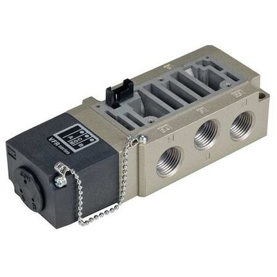 Smc Vfr3000-P-03T Sub-Plate,3/8 Npt,Plug In Valves