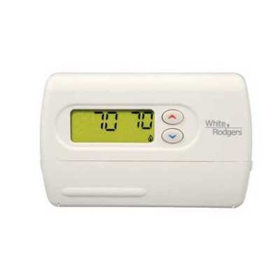 White-Rodgers 01F86 344 Classic 80 Series Thermostats, 1 H 1 C,