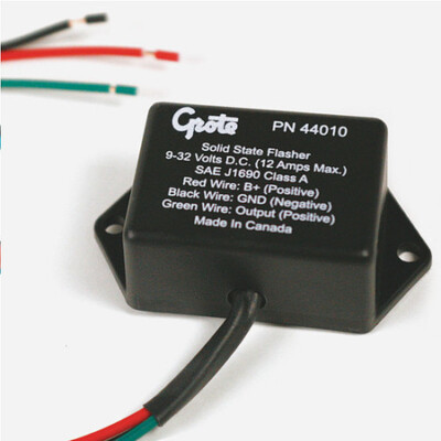 Grote 44010 Electronic Flasher,12 To 24V