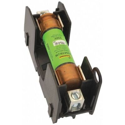 Eaton Bussmann Rm25060-2Cr Open Fuse Block, R Ul Class, 2 Poles, 35 To 60A Amp