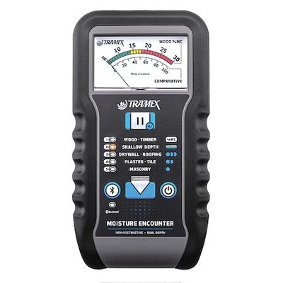 Tramex Me5 Moisture Meter, Pinless,  Depth