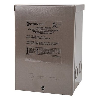 Intermatic Px300s Transformer, Nema 3R, 12/13/14V Ac, 120V Ac