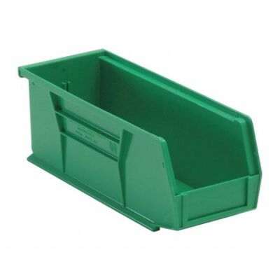 Quantum Storage Systems Qus224gn 30 Lb Hang & Stack Storage Bin, Polypropylene,
