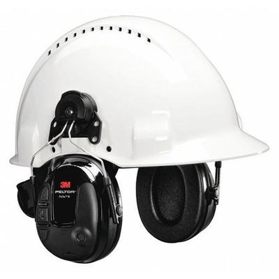 3M Peltor Mt13h220p3e Headset, 19 Db, Black, Plastic