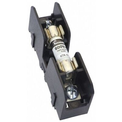 Eaton Bussmann Bmm603-1Sq Open Fuse Block, 1 Poles, 30A Amp Range, 600V Ac/Dc