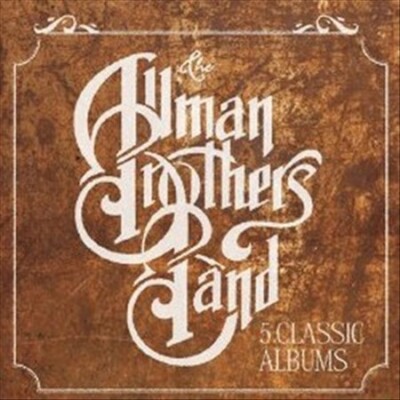 ALLMAN BROTHERS BAND FIVE CLASSIC ALBUMS NEW CD