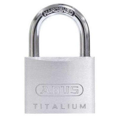 Abus 64Ti/40 Ka Lockout Padlock,Ka,Silver,1-9/16''H