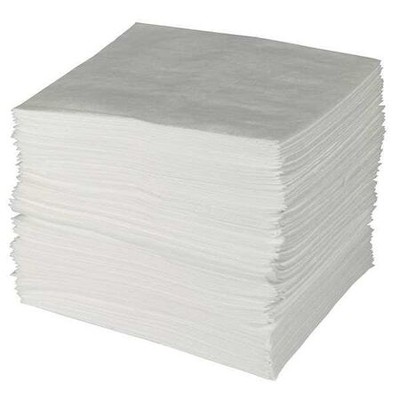 Brady Env50 Sorbents, 50 Gal, 30 In X 30 In, Oil, White, Polypropylene
