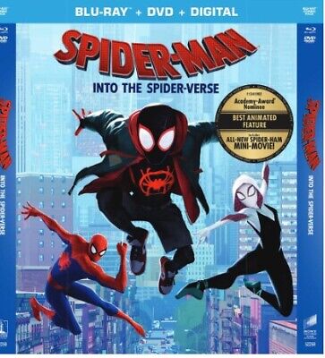 New Spider-Man: Into The Spider-Verse (Blu-ray / DVD + Digital)