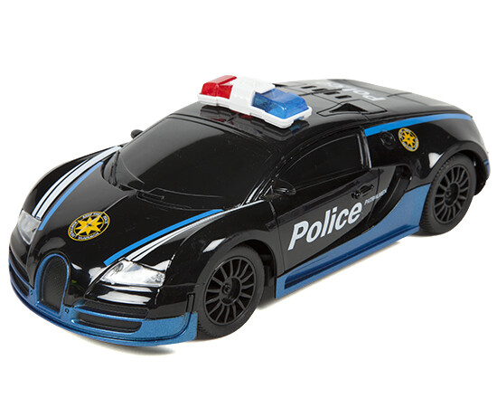 Super Racing RC Police Remote Control Electric High Speed Car Toy Boys Gift
