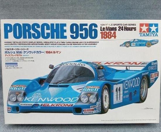 Tamiya 1/24PORSCHE 956 KENWOOD Le Mans 24H Sports Car Series Tamiya 1/24PORSCHE 956 KENWOOD Le Mans 24H Sports Car Series