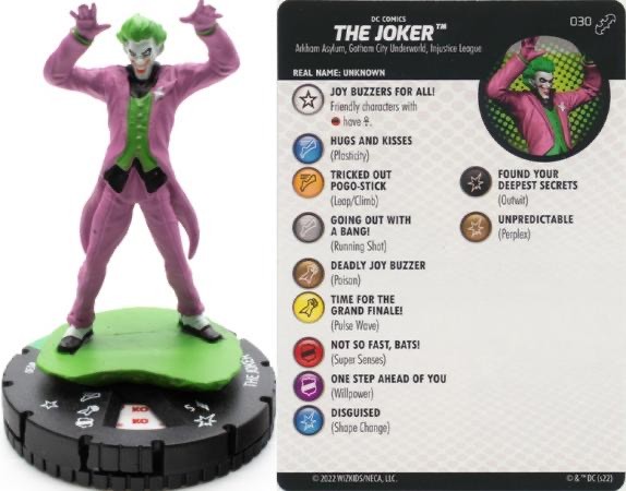 DC Heroclix Batman Team Up Uncommon : The Joker - 030