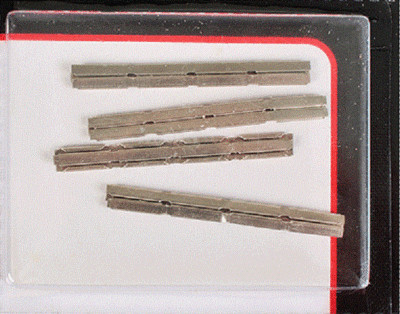N Scale Atlas 2535 Code 80 Metal Rail Joiners (24) pcs 