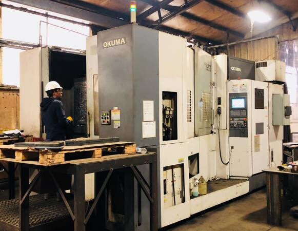 2005 Okuma MA-600HB - Tool Setter, Spindle Chiller, Probe, Video Available!