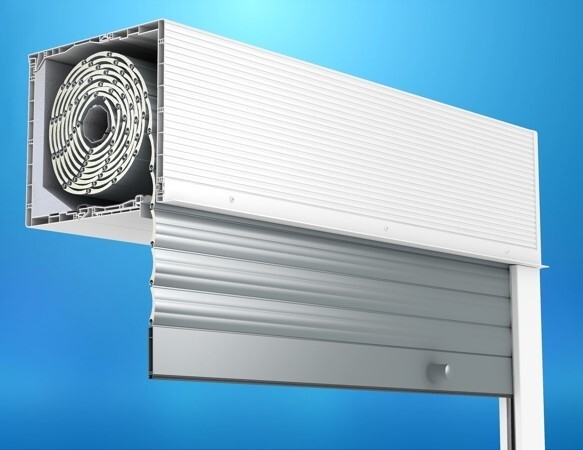 Aufsatzrolladen Cc1000 Pa39, Rollladen, Rollo, Kasten WeiÃ - Breite Bis 2 M