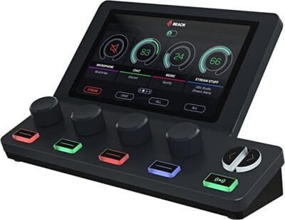 BEACN Mix Create Audio Mixer | Audio Mixer for PC & Mac | C USB Audio Mixer