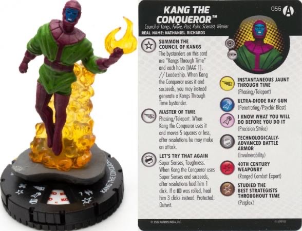 Marvel Heroclix Avengers Forever Super Rare : Kang the Conqueror - 056