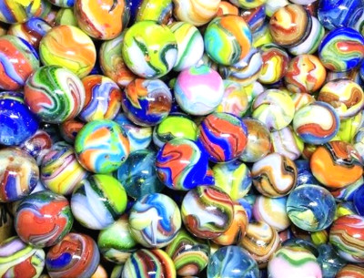50 D.A.S. EQUINOX Marbles Beautiful Colors MINT- to NEAR MINT Aventurine Oxblood