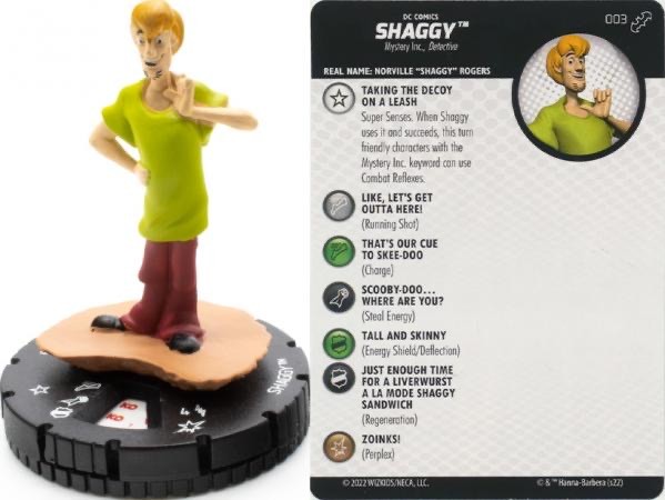 DC Heroclix Batman Team Up Common : Shaggy - 003