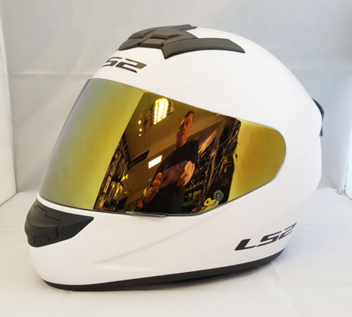ALWAYS AHEAD LS2 Helmets Outer Face Sun Shield NEW with film | eBay