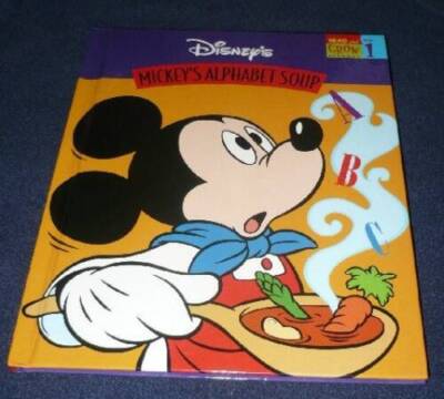 Mickey's Alphabet Soup (Read and Grow Library, Volume 1) - Hardcover - GOOD