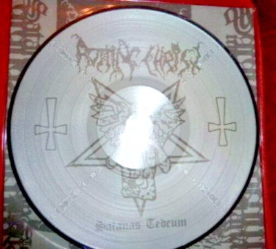 Rotting Christ - Satanas Tedeum Pic Disc ltd 500 (Bathory Mayhem Marduk)