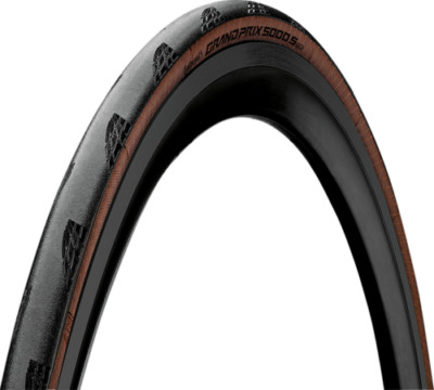 Continental Grand Prix 5000 S TR Tire 700 X 30 Black/Transparent + Black Chili