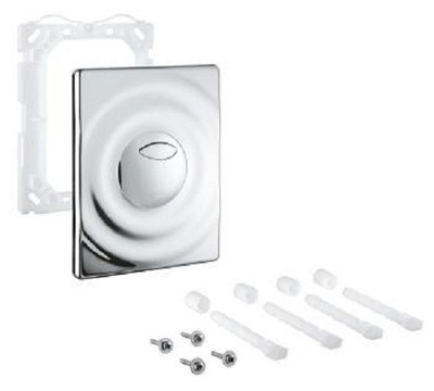 Skate Plate For Dual Flush And Start & Stop 42302000 CHROMED Grohe