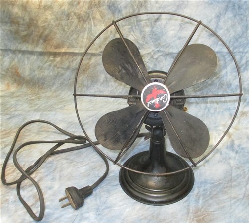 Westinghouse Cardinal Fan Style 868852 Working 4 Metal Blades 1 Speed Vintage