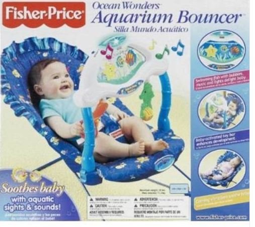 FisherPrice Ocean Wonders Aquarium Bouncer in Lancaster, Lancashire