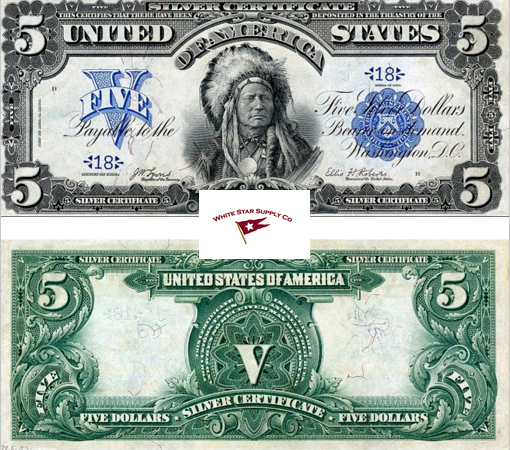タイタニックMerchant's National 紙幣 複製　証明書付き額入り RMS TITANIC, PAPER MONEY DISCOVERED IN SHIP WRECK CLEAN