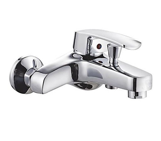 Rubinetto Miscelatore Doccia Vasca Da Bagno Cromato Moderno 52967 dfh
