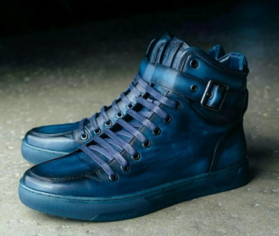 Navy high top clearance sneakers
