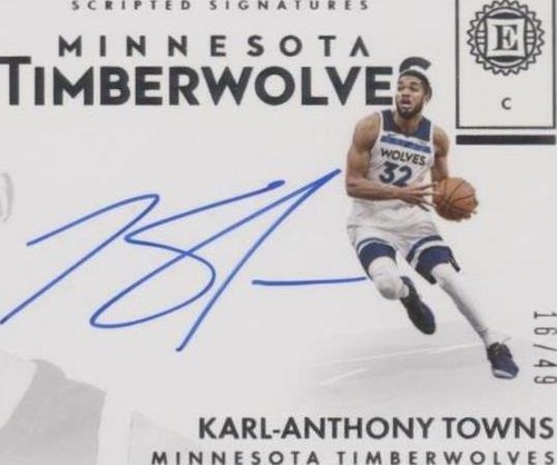 2017-18 Panini Encased - Karl-Anthony Towns #SS-KAT