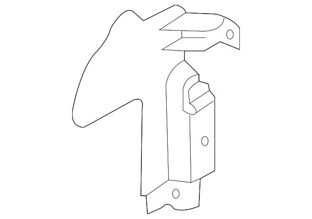 Genuine Ford Air Deflector AE8Z-8311-A