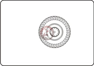 CMK 1/35 IDF HMMWV Humvee Hummer Wheels Set for Tamiya and Academy kits B35031