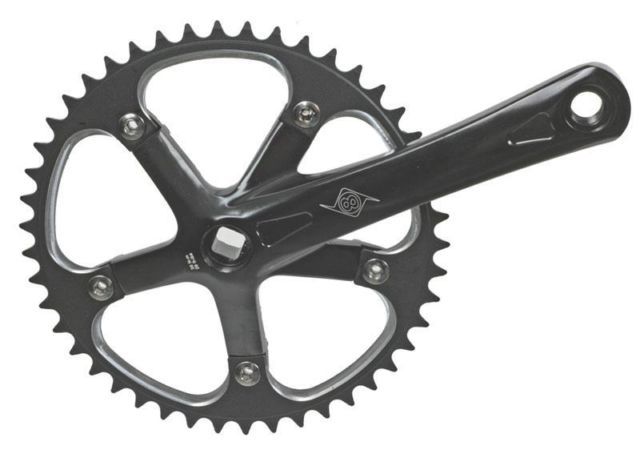 Platos y bielas de bicicleta BMX de la vieja escuela