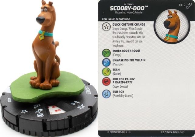 DC Heroclix Batman Team Up Common : Scooby-Doo - 002