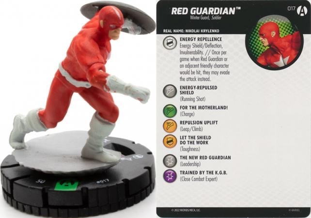 Marvel Heroclix Avengers Forever Uncommon : Red Guardian - 017