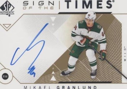 2018-19 SP Authentic - Mikael Granlund #SOTT-MI