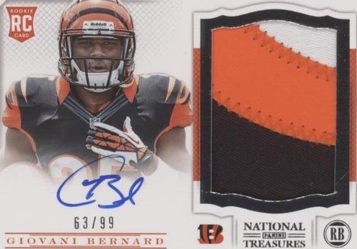 2013 Panini National Treasures Giovani Bernard #212
