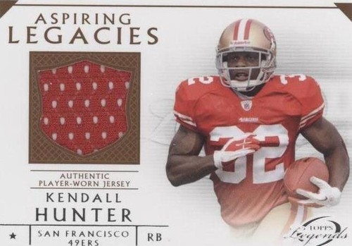 2011 Topps Gridiron Legends Kendall Hunter #ALR-KH
