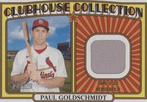 2021 Topps Heritage High Number - Paul Goldschmidt #CC-PG