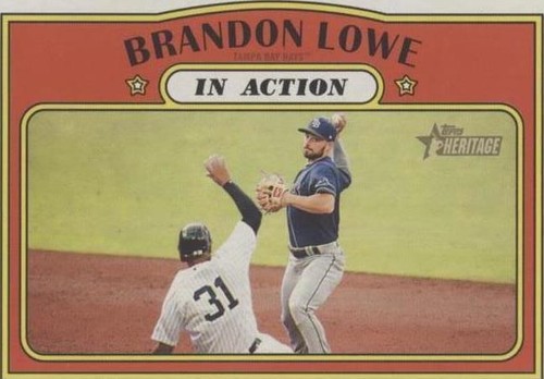 2021 Topps Heritage - Brandon Lowe #242