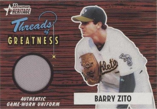 2004 Bowman Heritage - Barry Zito #TG-BZ