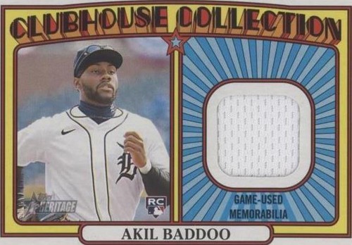 2021 Topps Heritage High Number - Akil Baddoo #CC-ABA